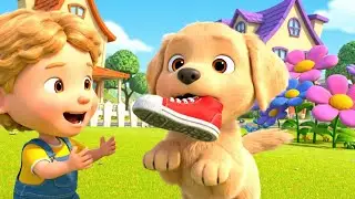 El cachorro travieso escondi&oacute; los zapatos | Rimas Infantiles y Canciones para Ni&ntilde;os