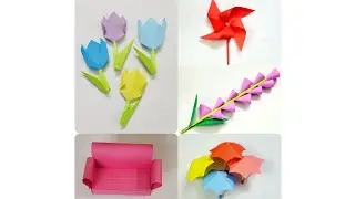 Easy Paper Crafts 🌸 | Beautiful Origami Ideas | DIY Paper Art