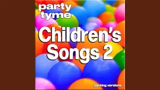 Pick A Bale of Cotton (made popular by Children's Music) (backing Version)