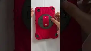 TOZIZO Red Batman-Style Case for Samsung Tab A9  #tabletcase #kickstandcase #tablet #samsung