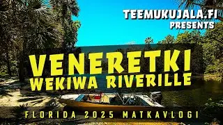 Veneretki Wekiwa Riverille - Florida 2025 matkavlogi