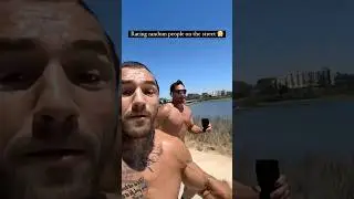 Racing Random People On The Street 😤 #1