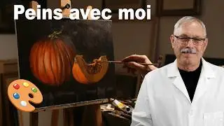 Peins cette toile d&rsquo;Halloween avec moi ! (Acrylique facile)