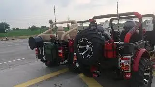 Open modified jeeps