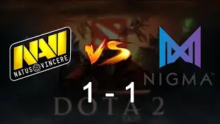 Nigma vs NaVi | OGA Dota PIT | Score 1-1 | (Bo3) | LIVE STREAM (English Commentary)