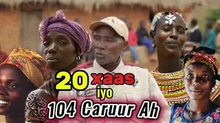 Labaatan dumar ah ayuu qabaa, carruurtiisana waxay sii maraysaa 104 welina waxa uu leeyahay.......
