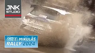 Best of XIV. S&iacute;ť 21 Mikul&aacute;&scaron; Rally Slu&scaron;ovice 2024 (action & drifts)