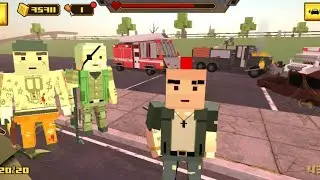 BLOCKAPOLYPSE&trade; Zombie Shooter: Bad Boys Against Bad Zombies | All Vehicles Meeting by the Cemetery