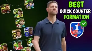 Top 3 Best Formation Quick Counter 🔥🔥 Best Formation eFootball 2025 Mobile