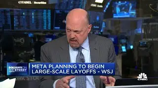 Meta could be in for even deeper job cuts moving forward, says Jim Cramer