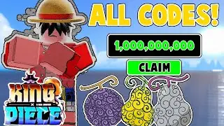 | KING PIECE | So I Redeem EVERY CODES and This Happens...