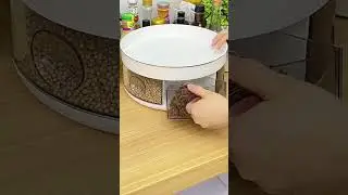 Double Layer Rotating Rack 😍 Useful Appliance Gadget #shorts #gadgets #kitchen