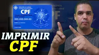 Como Imprimir o CPF pela Internet