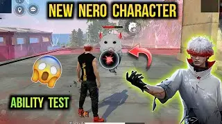 Nero Character Ability | Free Fire New Character Nero Gameplay | Nero Character in FF