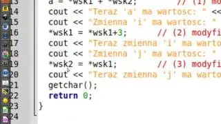 Zmienne wskaźnikowe i dynamiczne struktury danych