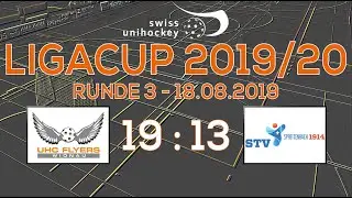 UHC Flyers Widnau vs STV Spreitenbach 18.08.2019 Swiss Unihockey Ligacup Runde 3