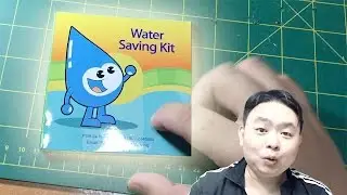 PUB Water Saving Kit - Saving water part 3 (Singapore)
