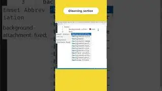 Different ways to change Background color - HTML & CSS | Learning Section