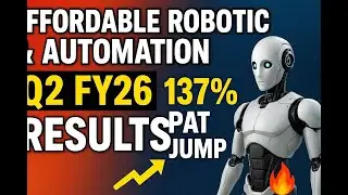 Full Earnings Concall Affordable Robotic & Automation Q2 FY26 Results 🔥 | 137% PAT Jump 💥
