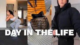 VLOG: AT HOME GYM, NEW BAG + ZARA TRY ON HAUL | Marie Jay