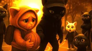 The Kitten's Story About  Bullying - Meow Animation#aicat #catshorts #cat