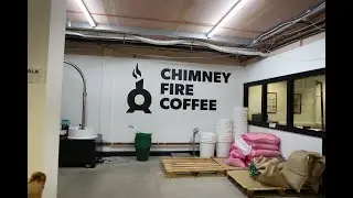 Chimney Fire Coffee factory tour | T2FIT