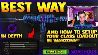 BEST WAY & AN IN DEPTH OF HOW TO SETUP YOUR LOADOUT CLASS IN WARZONE!!!