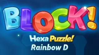 BLOCK! Hexa Puzzle! Rainbow D Level 1-100 (Premium) - L&ouml;sung Solution Answer Walkthrough