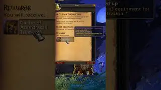 454 ilvl (Quest Reward) from A Fel Path Through Time #worldofwarcraft #wowdragonflight