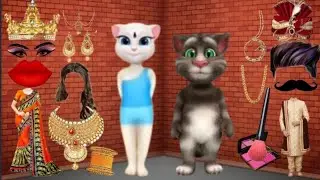 Talking Tom billu dulhadulhan ka funny makeup wala comedy video