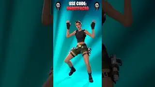 Lara Croft - Run It Down - Fortnite Emote #fortnite #fortnitedances