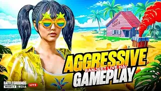#AGGRESSIVE GAMEPLAY WITH RANJEET🔴I AM BACK | 🔥RUSH GAMEPLAY | RANJEETLIVEHAI | BGMI LIVE