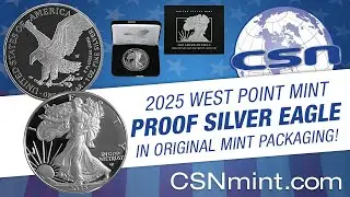 Limited Inventory! 2025-W Proof Silver American Eagle at a Special Price!