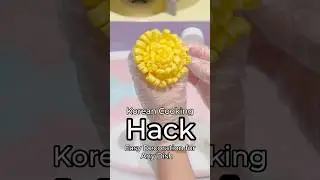 Korean Cooking Hack Easy Decoration for any dish #koreanfood #cookinghacks #fooddecoration