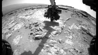 Curiosity Rover Gives Mars the Brush-Off