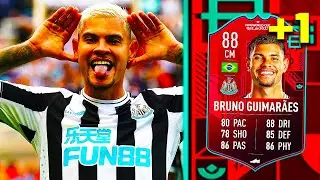 UPGRADED +1! 88 PTG BRUNO GUIMARAES PLAYER REVIEW - FIFA 23