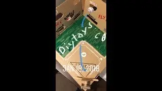 How to Build a Baseball Game for 2 players with cardboard