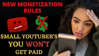 MONETIZATION RULES FOR 2021 | Creators will NOT GET PAID