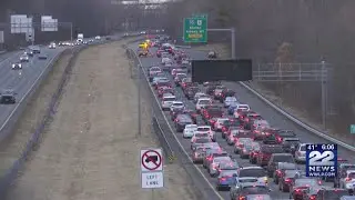Exit 14 crash causes traffic backup on I-91 North