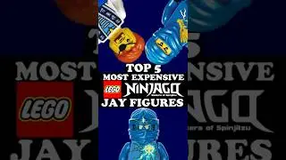 Top 5 most expensive LEGO Ninjago Jay minifigures (2026) #lego #ninjago #legoninjago #ninjagojay