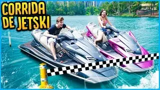 IRMÃOS VS IRMÃS: CORRIDA DE JETSKI!! [ REZENDE EVIL ]