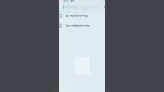 How to set pickup location on Uber