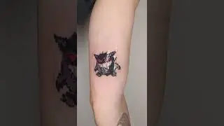 MINI PIXEL ART TATTOO DE GENGAR 👻