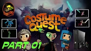 Costume Quest , 2010 (XBOX 360) - NiK playing - 01 #doublefine #costumequest #halloween #xbox360