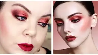 Monochrome Makeup: Marsala Makeup Tutorial