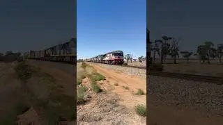 TRAINS AM22 SCT Shuttle with Double stacking at Lower Light 01/01/26