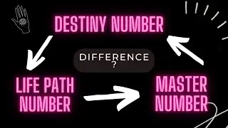 Master Number vs  Life Path Number vs  Destiny Number - WHAT&acute;S THE DIFFERENCE?