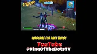 I FOUND MILES MORALES IN FORTNITE #Fortnite #ttvkingofthebots @KingOfTheBotsTV #shorts