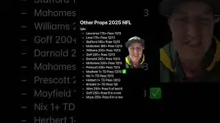 Every NFL Prop, Stat, or Streak you need to know for Week 15 #nflstats #nflprops #football #nfl
