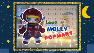 Popmart x Molly : Hello Moon 1/8 Action Figure Unboxing